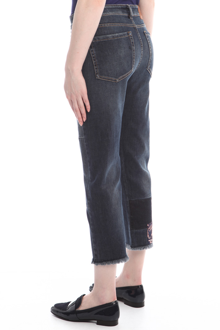 Jeans con patches Fashion Market Jeans con patches Fashion Market