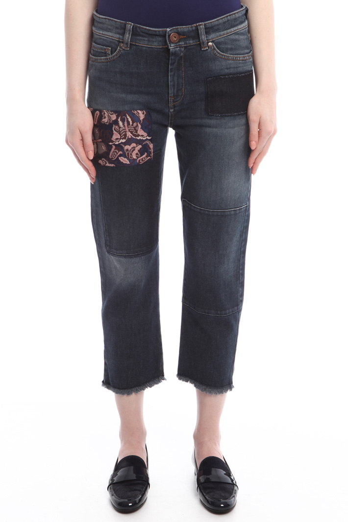 Jeans con patches Fashion Market Jeans con patches Fashion Market