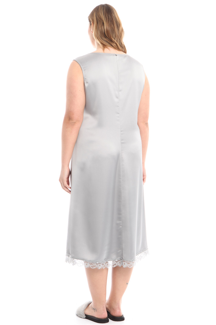 Abito fluido in raso stretch Fashion Market Abito fluido in raso stretch Fashion Market