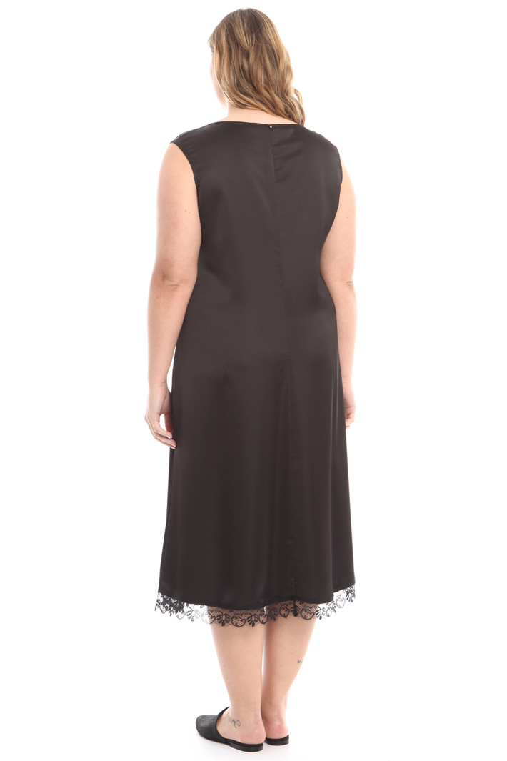 Abito fluido in raso stretch Fashion Market Abito fluido in raso stretch Fashion Market