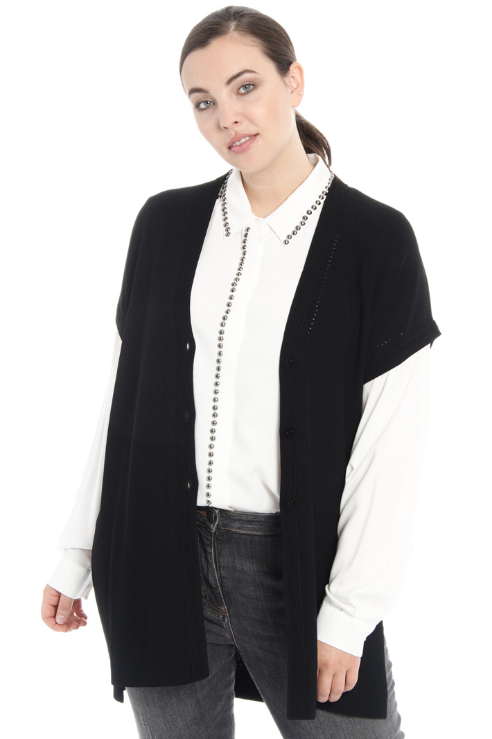 Gilet in viscosa crepe Fashion Market Gilet in viscosa crepe Fashion Market