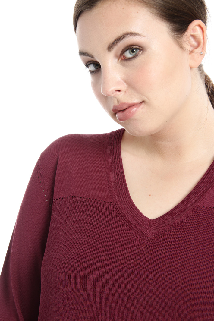 Maglia in viscosa crêpe Fashion Market Maglia in viscosa crêpe Fashion Market