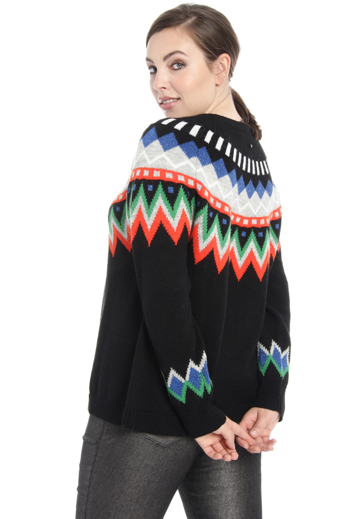 Maglia jacquard in alpaca Fashion Market Maglia jacquard in alpaca Fashion Market