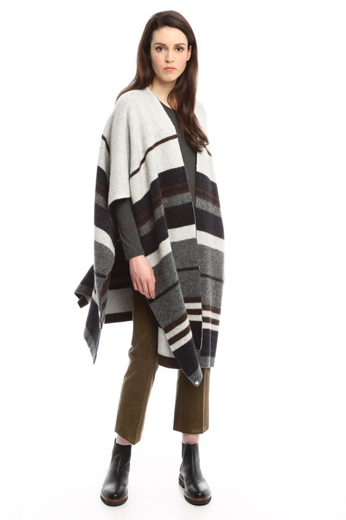 Poncho in alpaca Fashion Market Poncho in alpaca Fashion Market