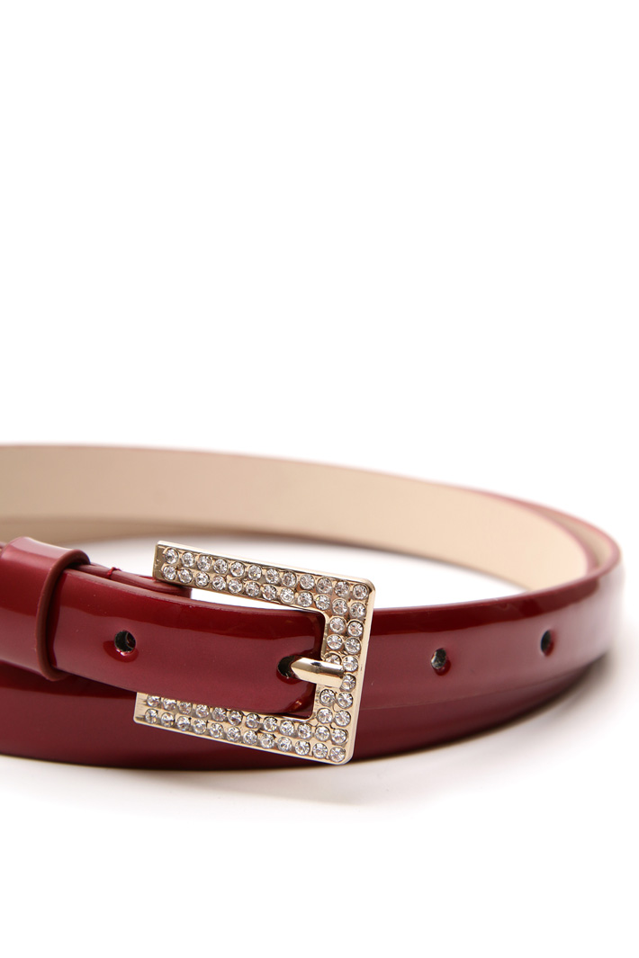 Cintura sottile con fibbia strass Fashion Market Cintura sottile con fibbia strass Fashion Market