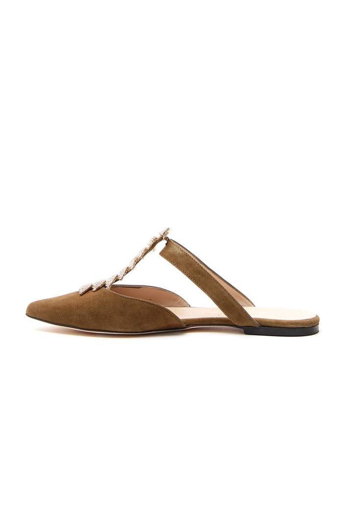 Sabot gioiello in pelle Fashion Market Sabot gioiello in pelle Fashion Market