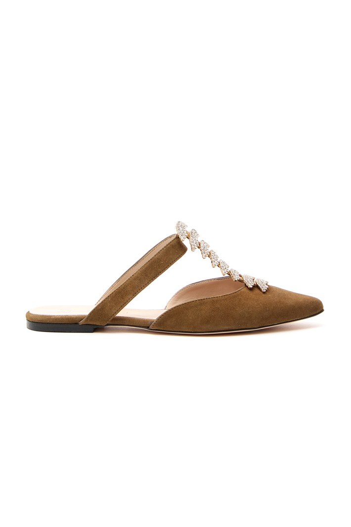 Sabot gioiello in pelle Fashion Market Sabot gioiello in pelle Fashion Market