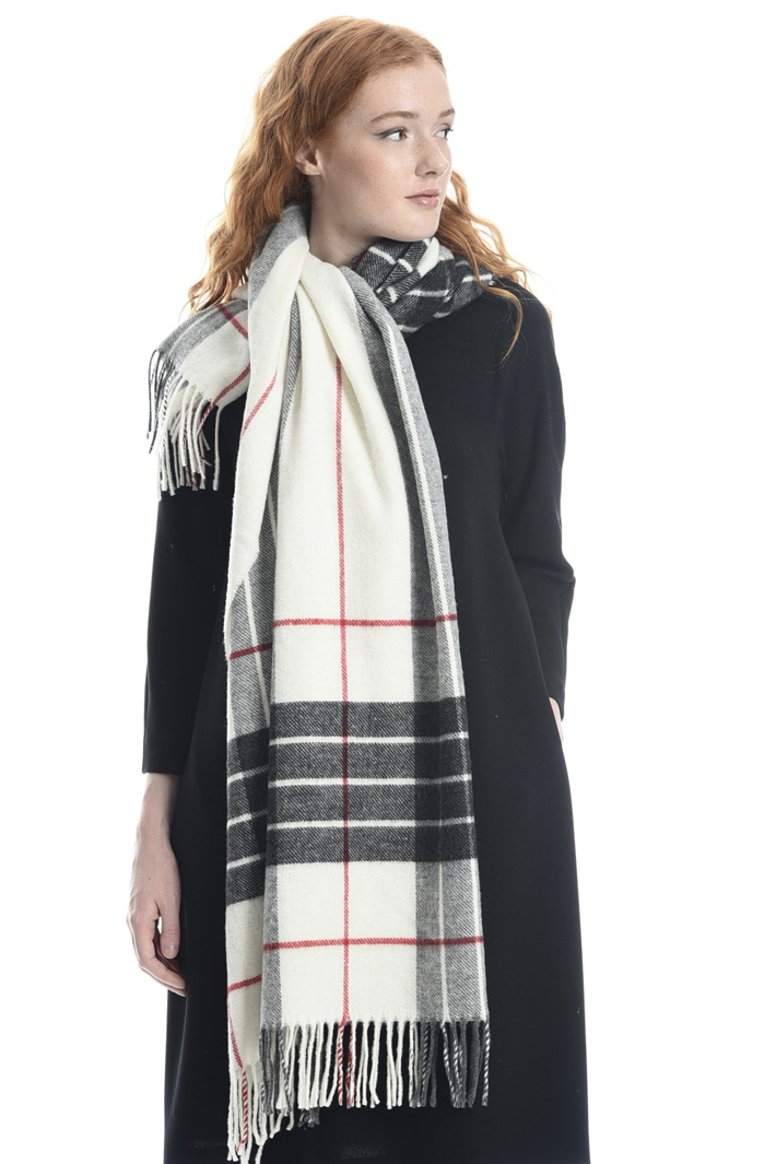 Sciarpa scozzese in misto lana Fashion Market Sciarpa scozzese in misto lana Fashion Market