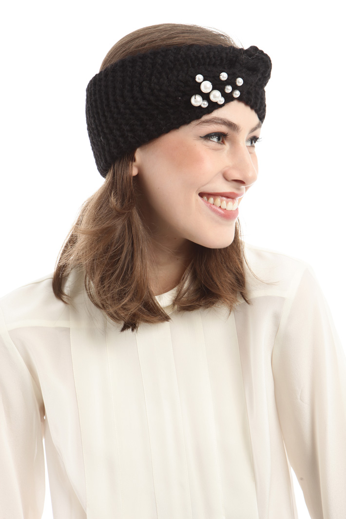 Fascia per capelli con perle Fashion Market Fascia per capelli con perle Fashion Market