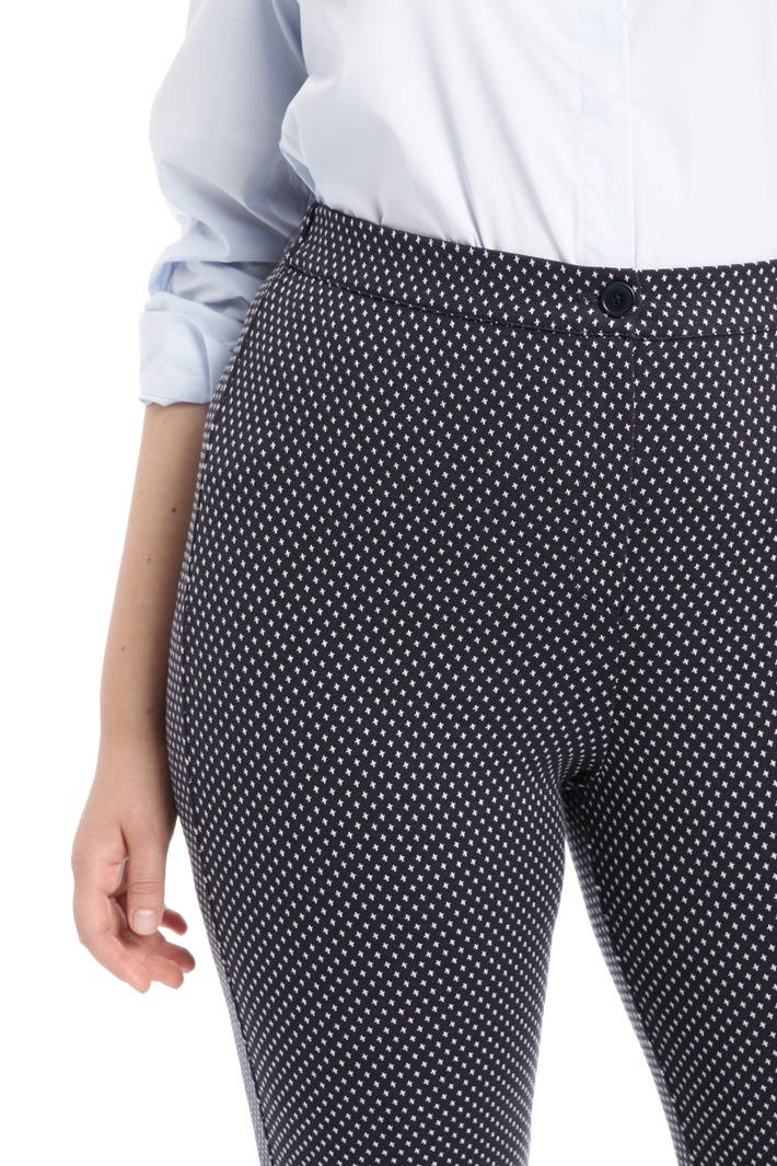 Pantalone in jersey jacquard Fashion Market Pantalone in jersey jacquard Fashion Market