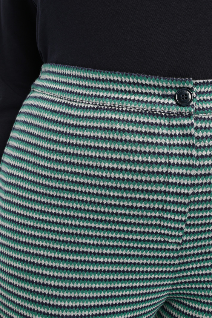 Pantaloni in jersey jacquard Fashion Market Pantaloni in jersey jacquard Fashion Market