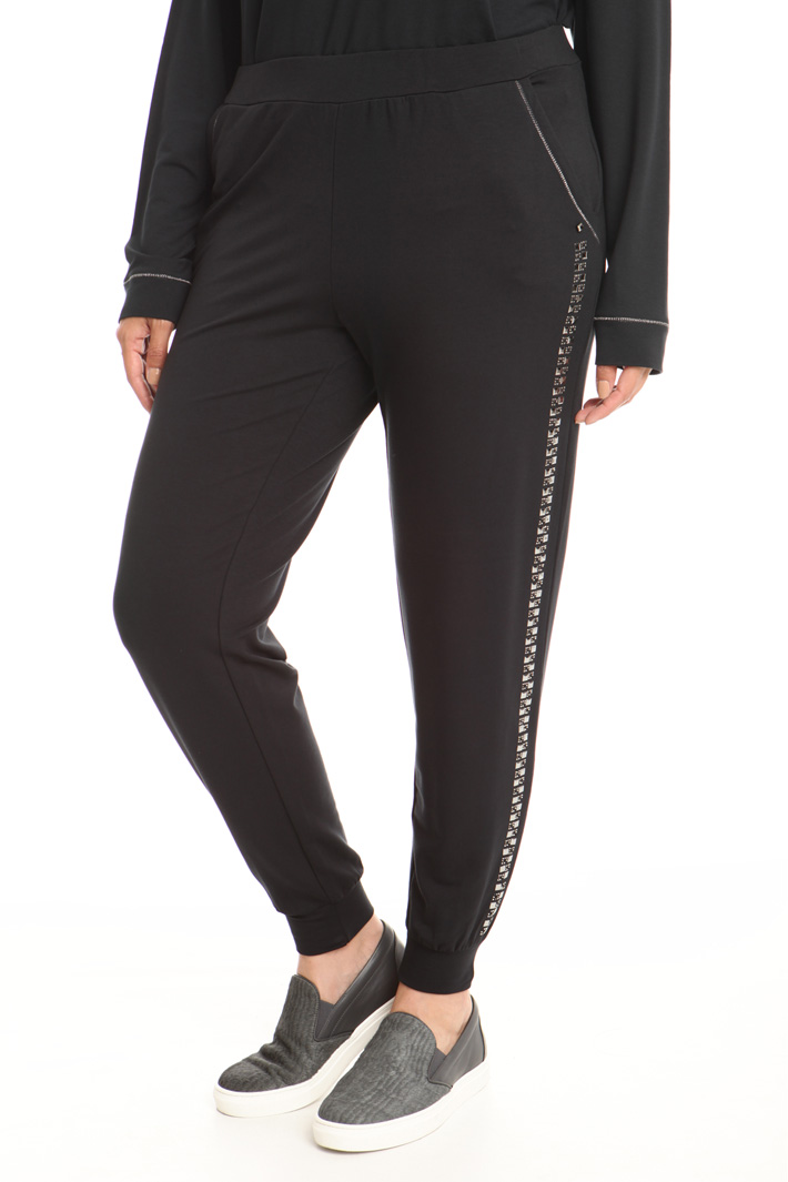 Pantalone jogging in jersey Fashion Market Pantalone jogging in jersey Fashion Market