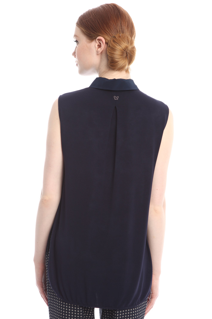 Camicia in seta e jersey Fashion Market Camicia in seta e jersey Fashion Market