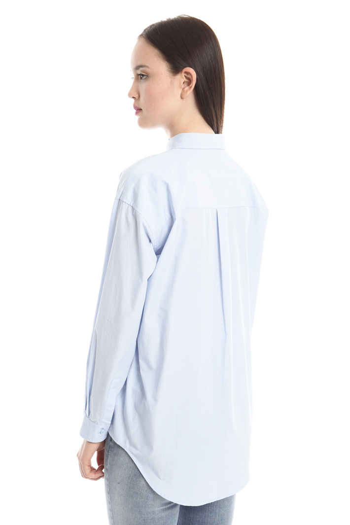 Camicia in popeline di cotone Fashion Market Camicia in popeline di cotone Fashion Market