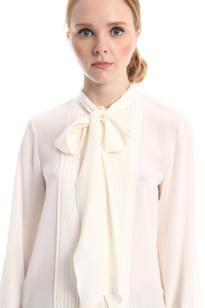 Camicia con inserto plissé Fashion Market Camicia con inserto plissé Fashion Market