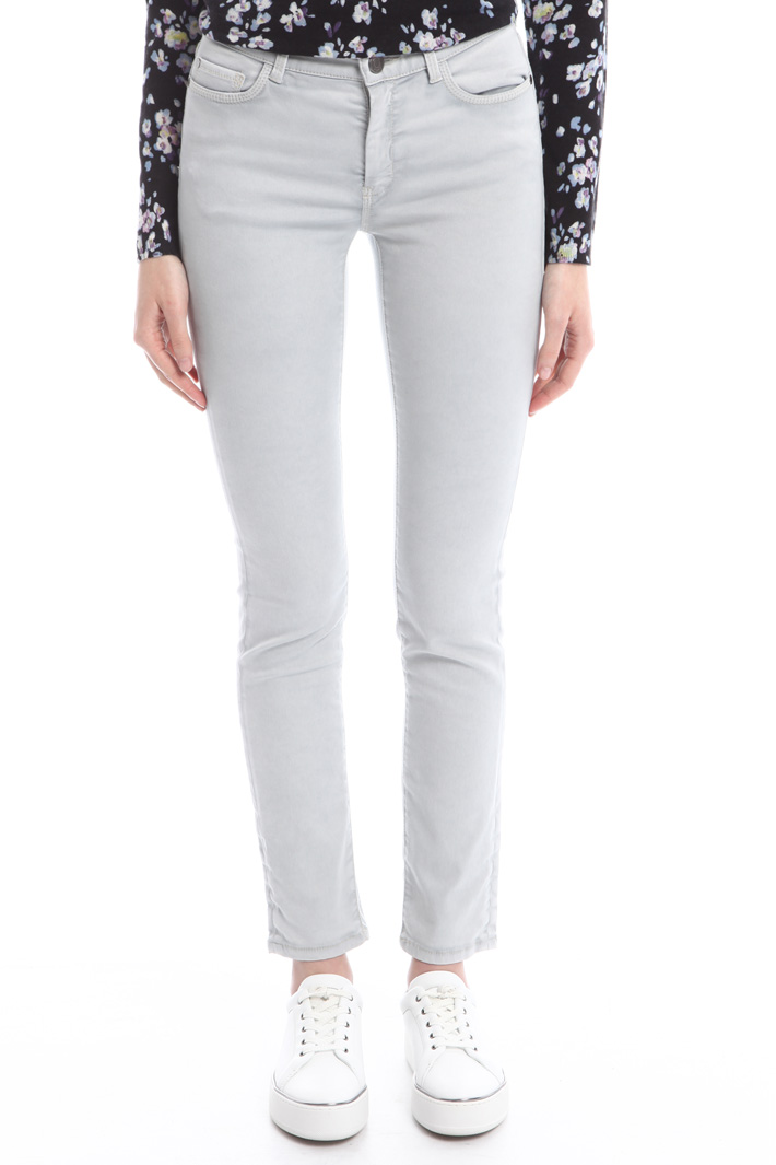 Pantaloni in drill di cotone Fashion Market Pantaloni in drill di cotone Fashion Market