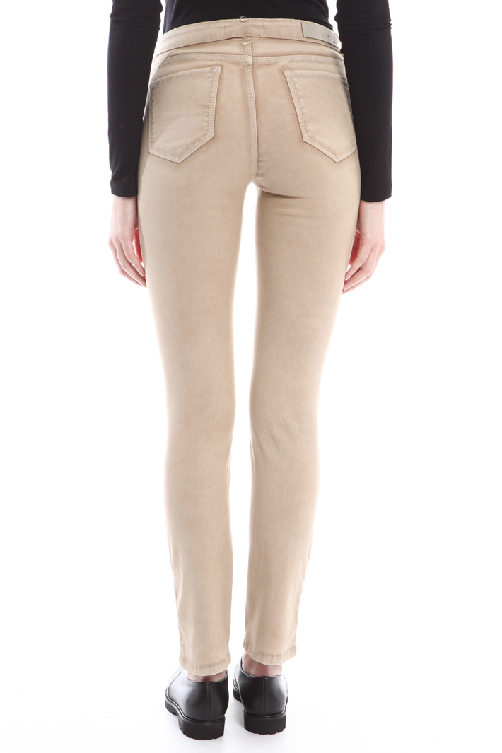 Pantaloni in drill di cotone Fashion Market Pantaloni in drill di cotone Fashion Market