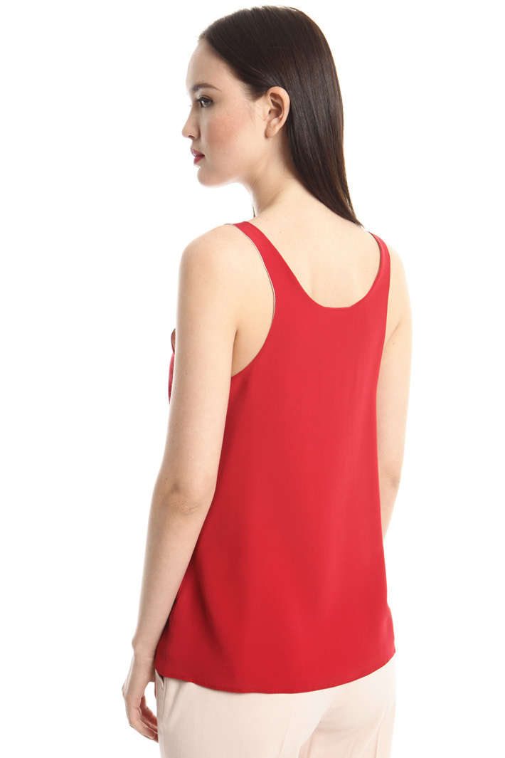 Top in crepe doppio Fashion Market Top in crepe doppio Fashion Market
