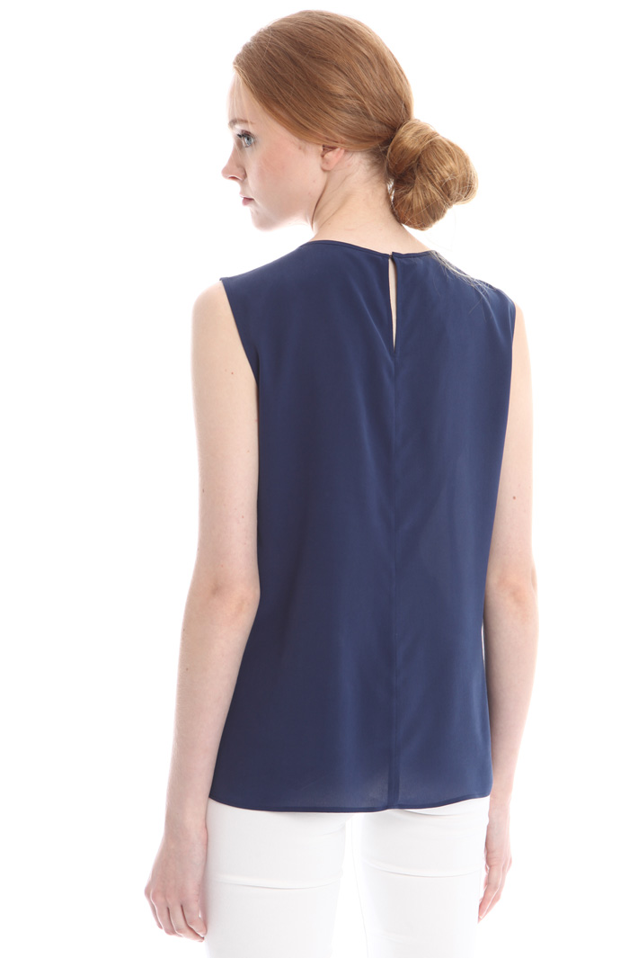 Blusa con volant e plissé Fashion Market Blusa con volant e plissé Fashion Market
