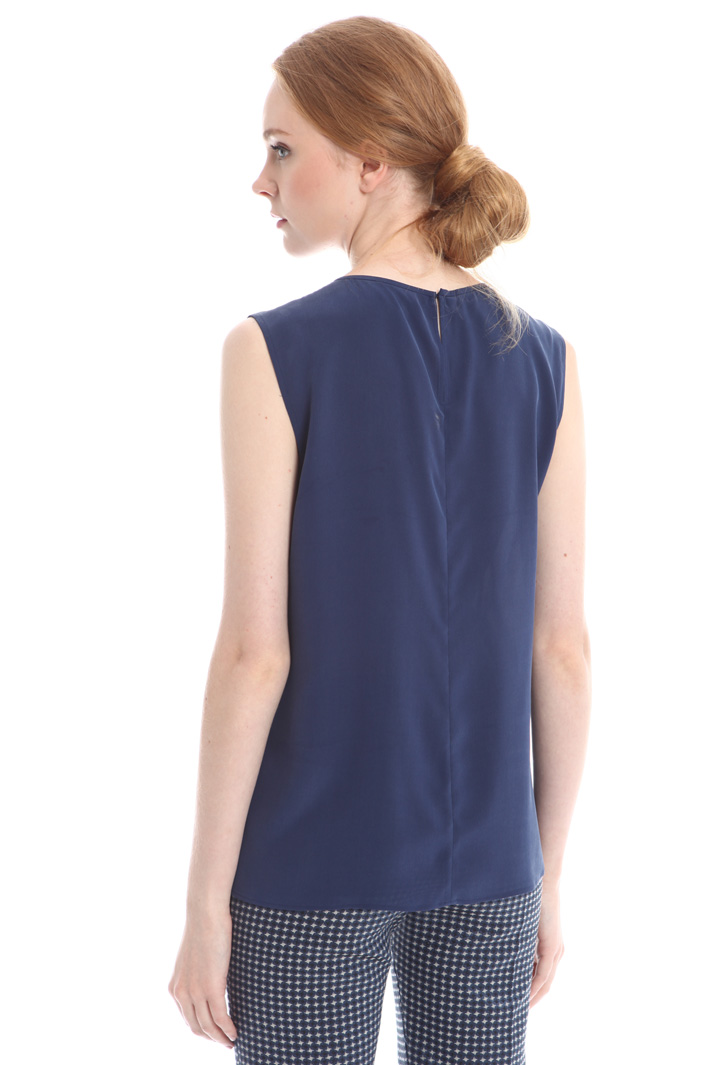 Blusa con volant e plissé Fashion Market Blusa con volant e plissé Fashion Market