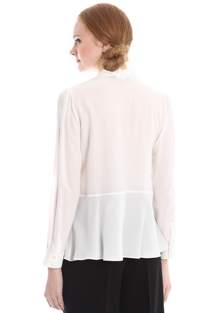 Blusa in seta lavata Fashion Market Blusa in seta lavata Fashion Market