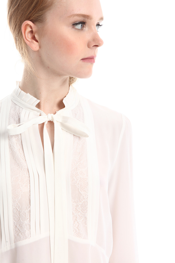 Blusa in seta lavata Fashion Market Blusa in seta lavata Fashion Market