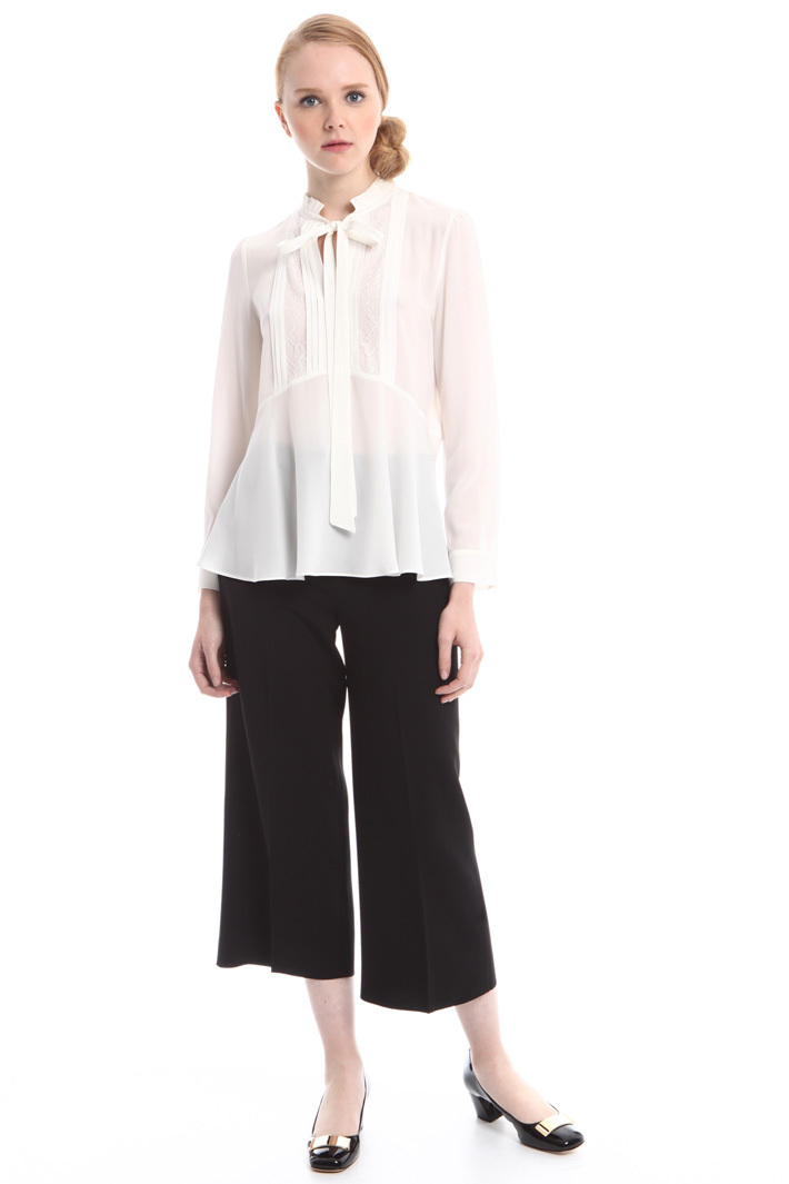 Blusa in seta lavata Fashion Market Blusa in seta lavata Fashion Market