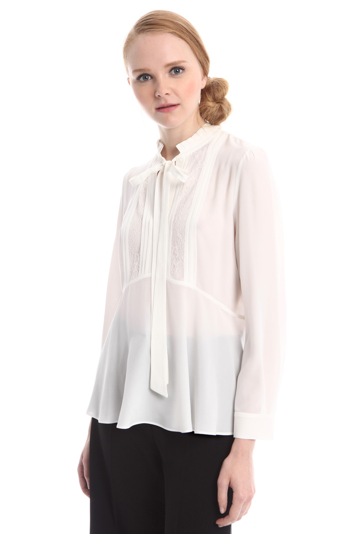 Blusa in seta lavata Fashion Market Blusa in seta lavata Fashion Market