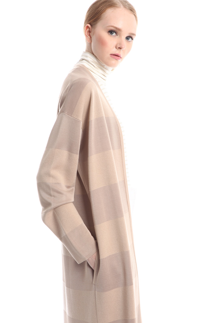 Cardigan a righe in viscosa Fashion Market Cardigan a righe in viscosa Fashion Market