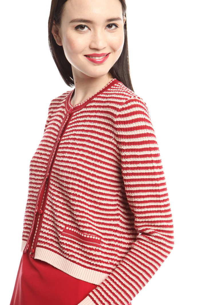 Cardigan girocollo in viscosa Fashion Market Cardigan girocollo in viscosa Fashion Market
