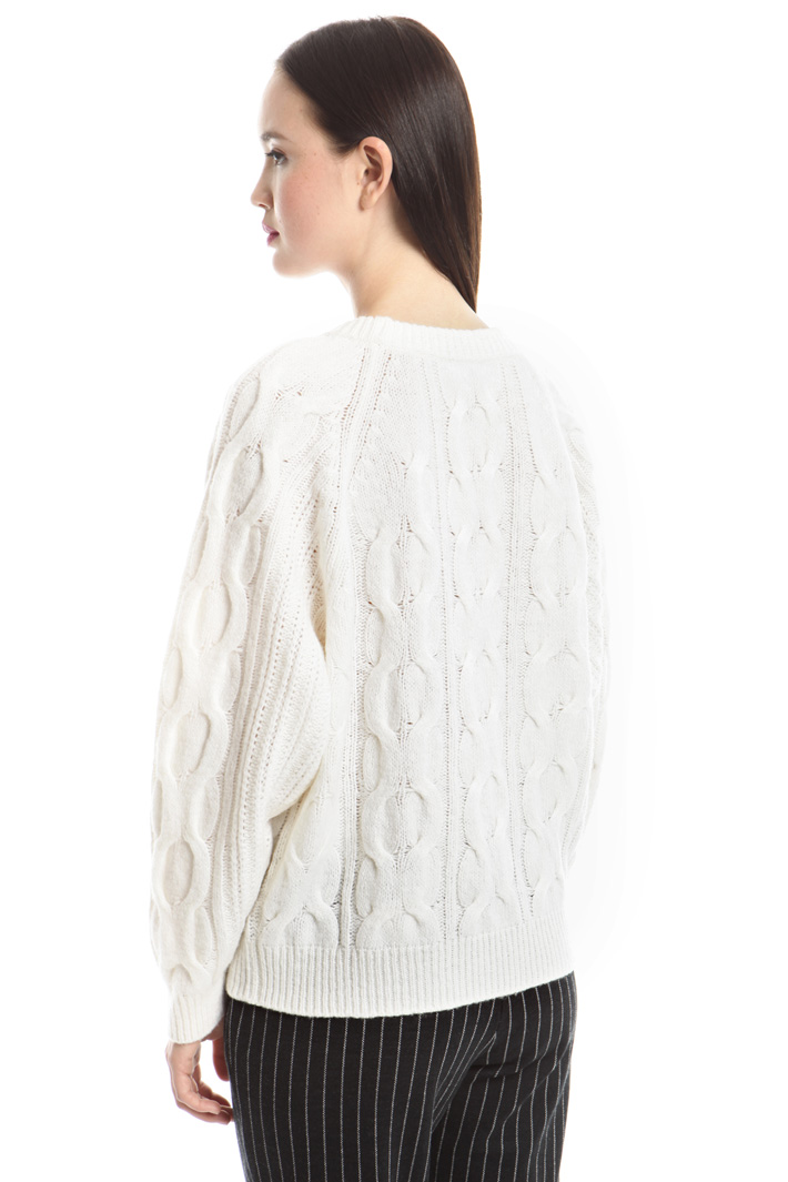 Maglia con lavorazione trecce Fashion Market Maglia con lavorazione trecce Fashion Market