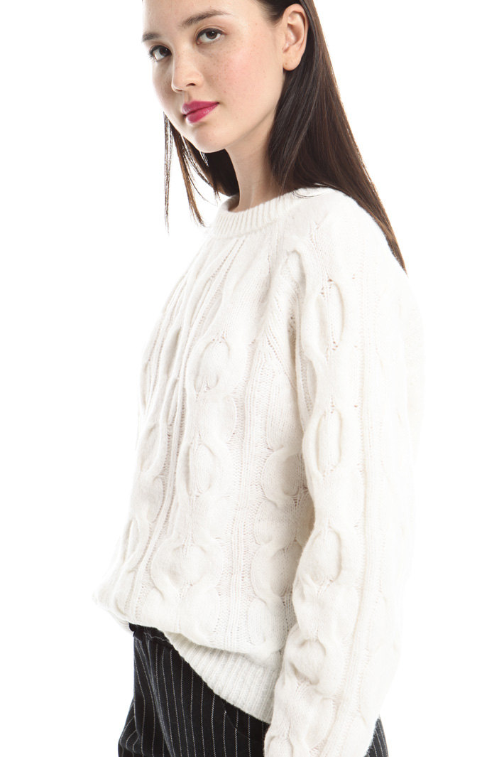 Maglia con lavorazione trecce Fashion Market Maglia con lavorazione trecce Fashion Market