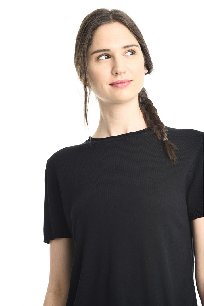 Maglia con balza in pizzo Fashion Market Maglia con balza in pizzo Fashion Market