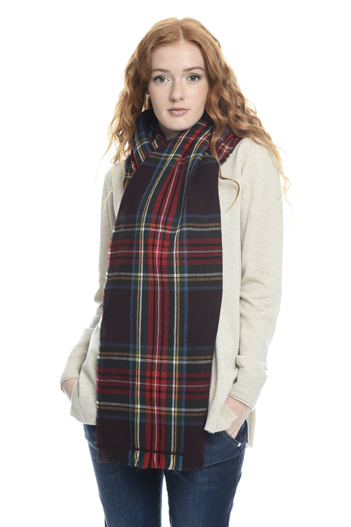 Sciarpa scozzese in misto lana Fashion Market Sciarpa scozzese in misto lana Fashion Market