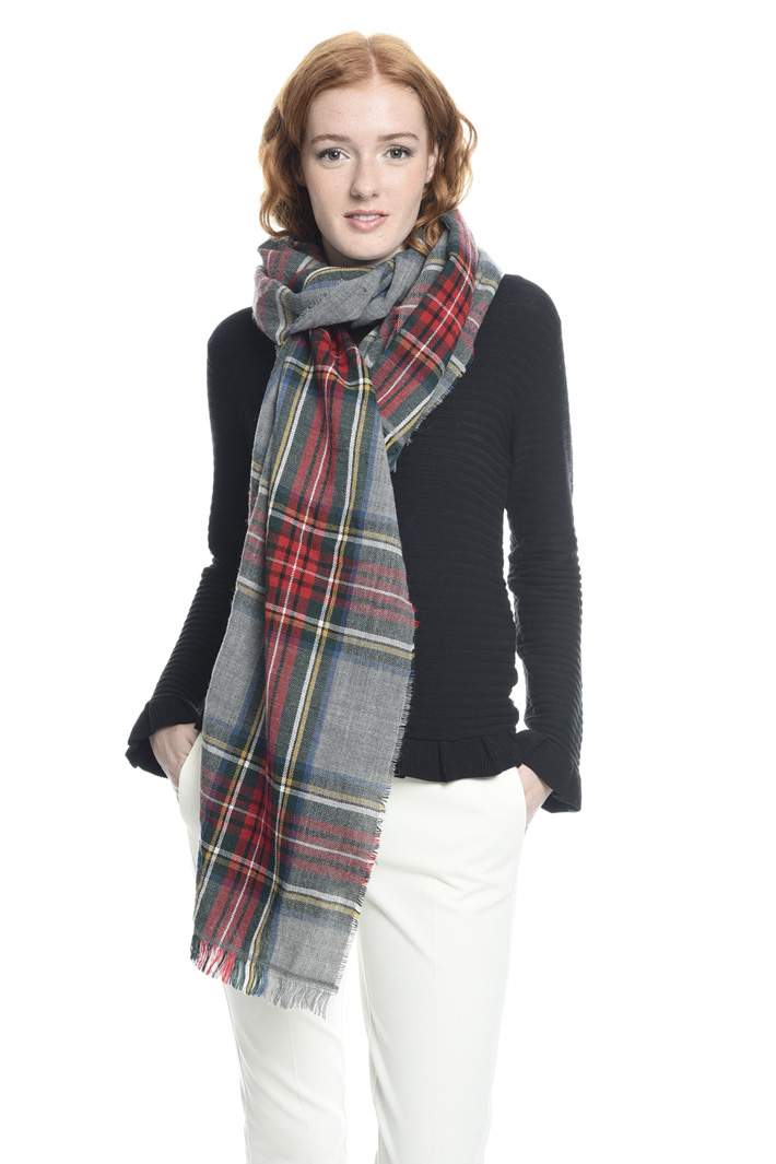 Sciarpa scozzese in misto lana Fashion Market Sciarpa scozzese in misto lana Fashion Market