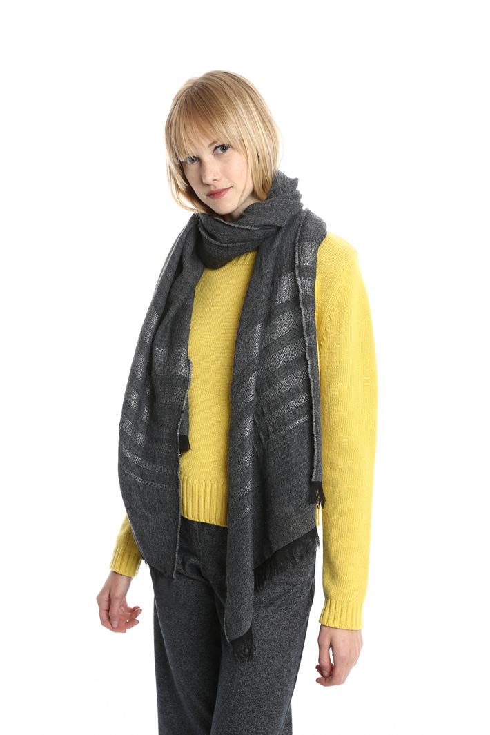 Sciarpa con righe lurex Fashion Market Sciarpa con righe lurex Fashion Market