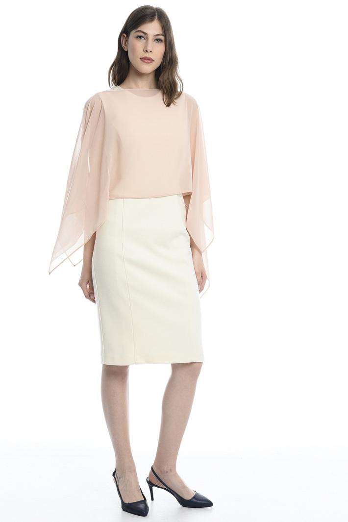 Cappa in georgette Fashion Market Cappa in georgette Fashion Market