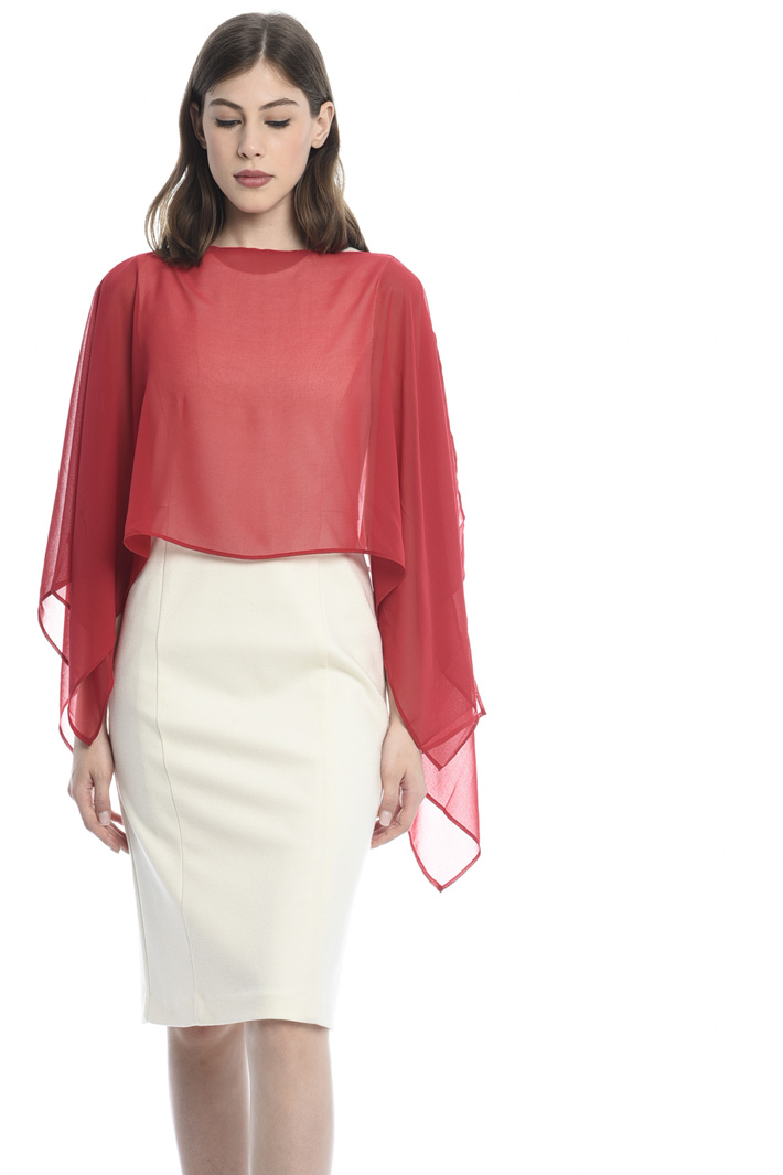 Cappa in georgette Fashion Market Cappa in georgette Fashion Market