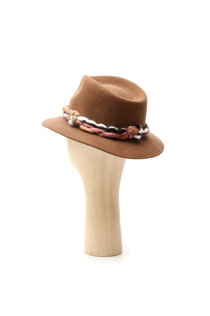 Fedora con filato intrecciato Fashion Market Fedora con filato intrecciato Fashion Market