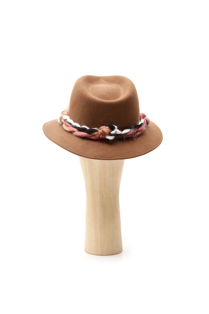 Fedora con filato intrecciato Fashion Market Fedora con filato intrecciato Fashion Market