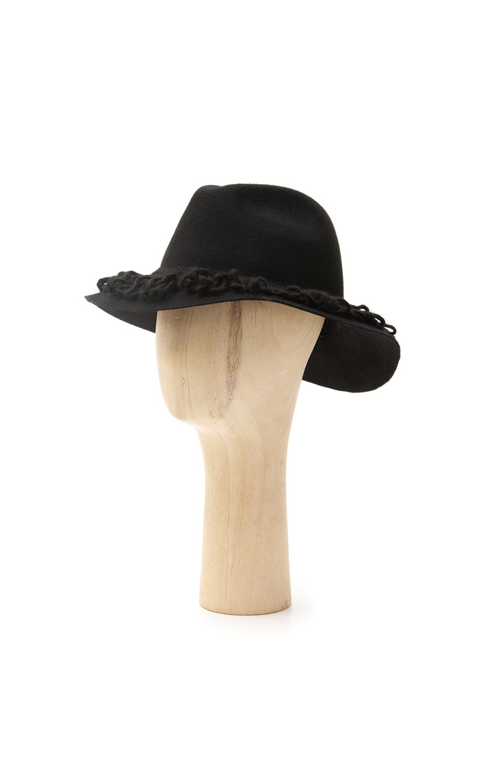 Fedora con maxi frangia Fashion Market Fedora con maxi frangia Fashion Market