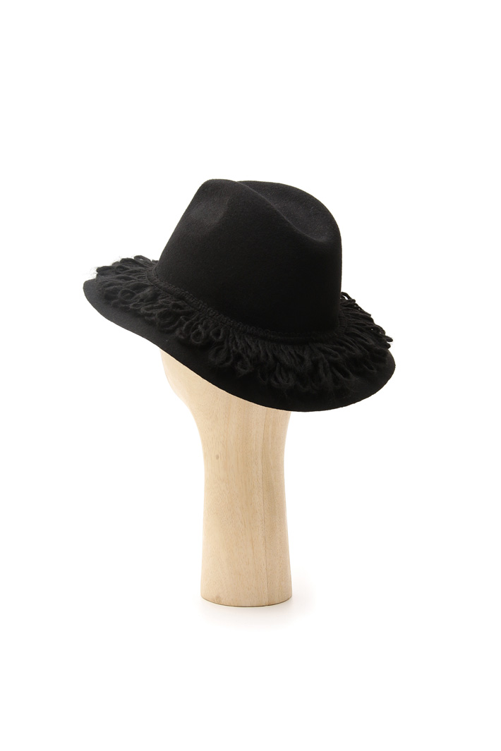 Fedora con maxi frangia Fashion Market Fedora con maxi frangia Fashion Market