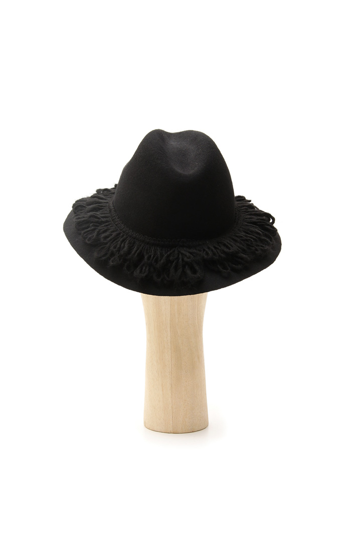 Fedora con maxi frangia Fashion Market Fedora con maxi frangia Fashion Market