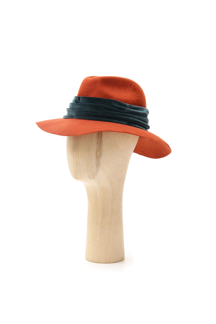 Fedora con fascia in ciniglia Fashion Market Fedora con fascia in ciniglia Fashion Market