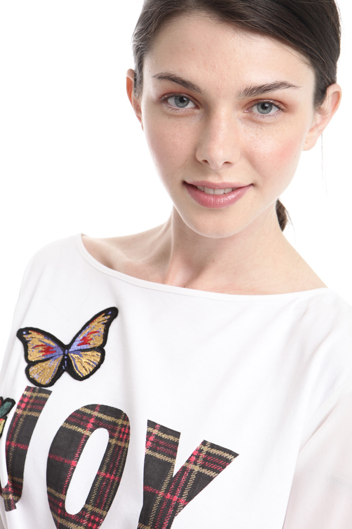 T-shirt con fondo svasato Fashion Market T-shirt con fondo svasato Fashion Market