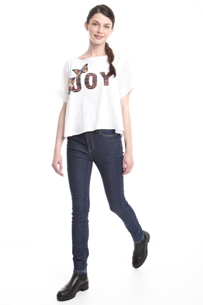 T-shirt con fondo svasato Fashion Market T-shirt con fondo svasato Fashion Market