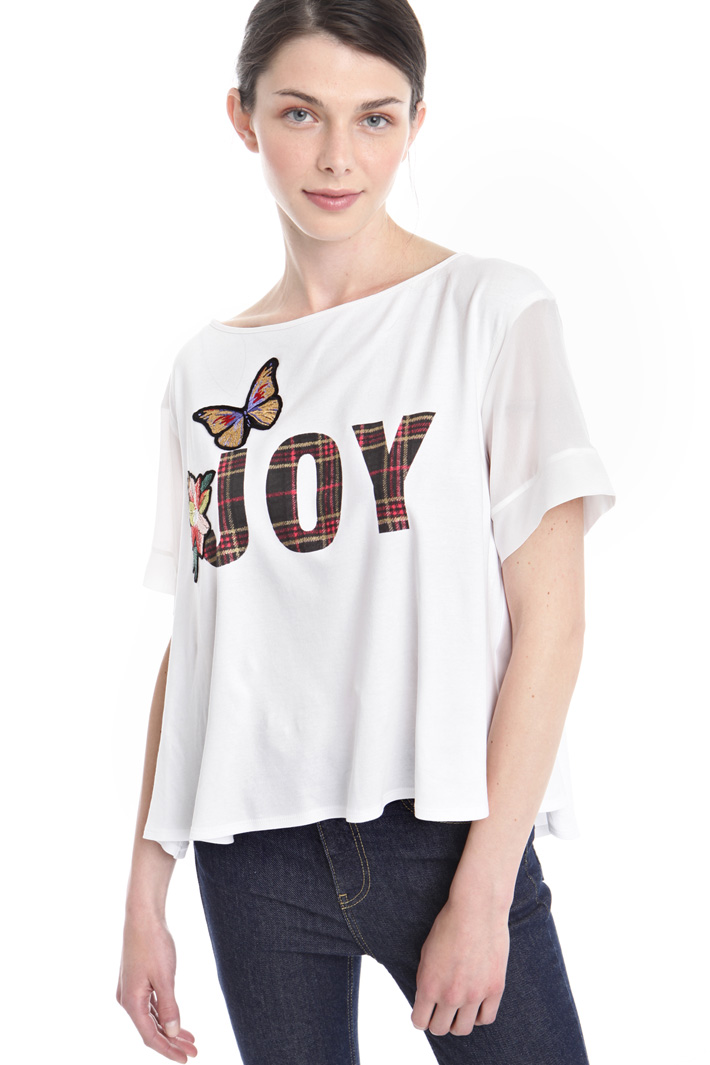 T-shirt con fondo svasato Fashion Market T-shirt con fondo svasato Fashion Market