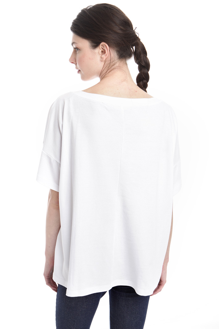T-shirt boxy con fantasia Fashion Market T-shirt boxy con fantasia Fashion Market