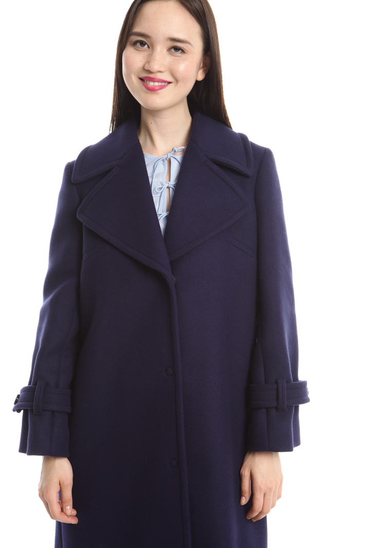 Cappotto con maxi revers Fashion Market Cappotto con maxi revers Fashion Market
