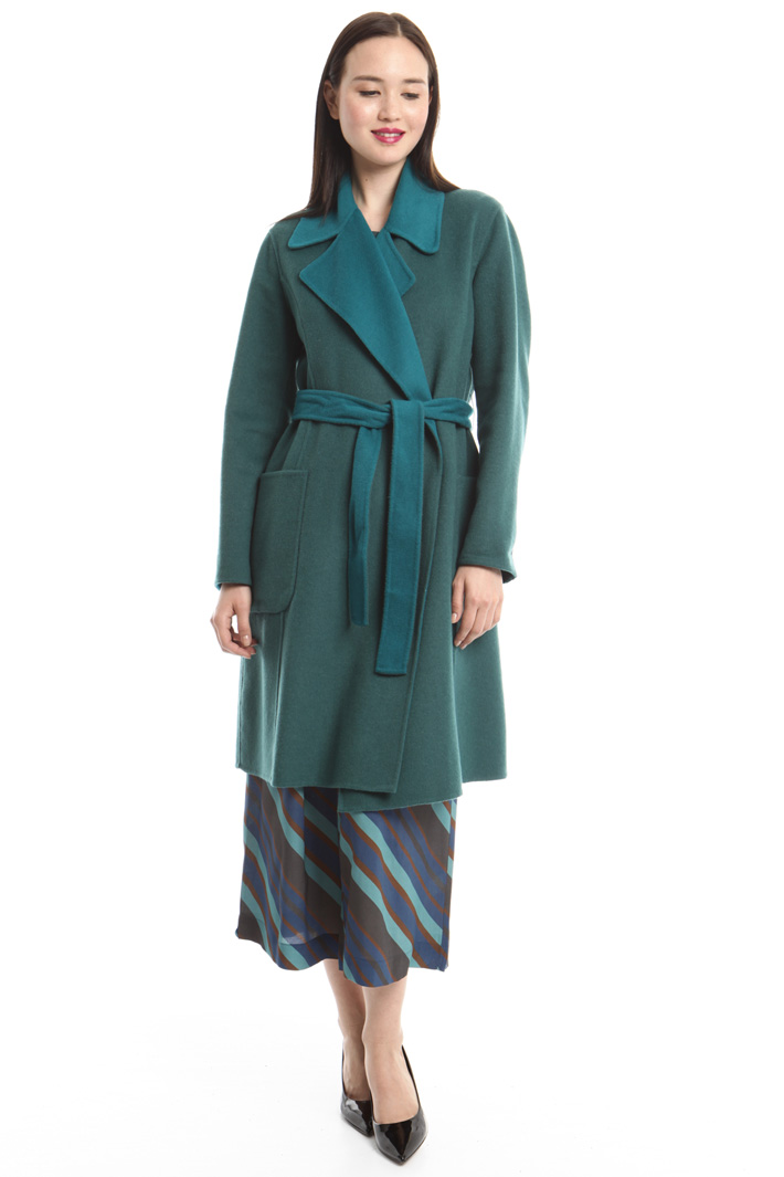 Cappotto reversibile in lana Fashion Market Cappotto reversibile in lana Fashion Market